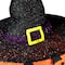 Northlight; 34" Jack-O'-Lanterns in Witch's Hat Outdoor Halloween Decoration; Category:Outdoor Halloween Decorations; Image:8